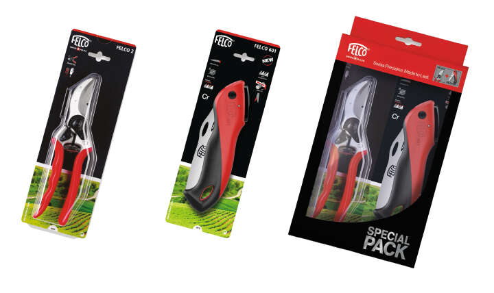 FELCO Promotionset FELCO 2 Gartenschere und FELCO 601 Klappsäge